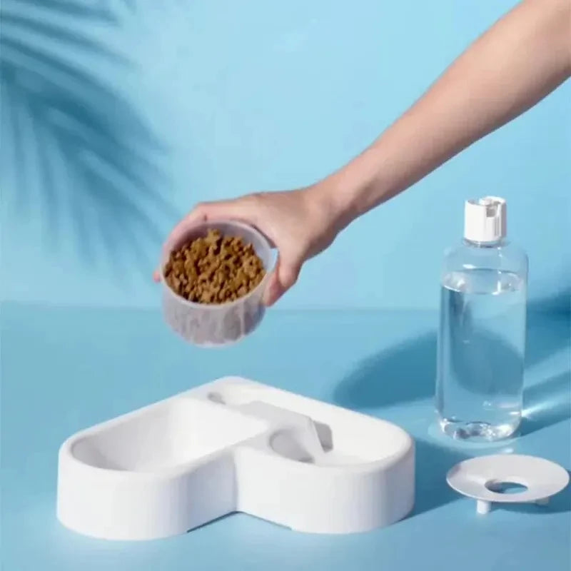 🐾 Automatic Pet Feeding & Drinking Bowl Automatic Dual-use Multi-functional Moisture-proof Cat Dog Bowl