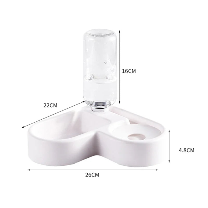 🐾 Automatic Pet Feeding & Drinking Bowl Automatic Dual-use Multi-functional Moisture-proof Cat Dog Bowl