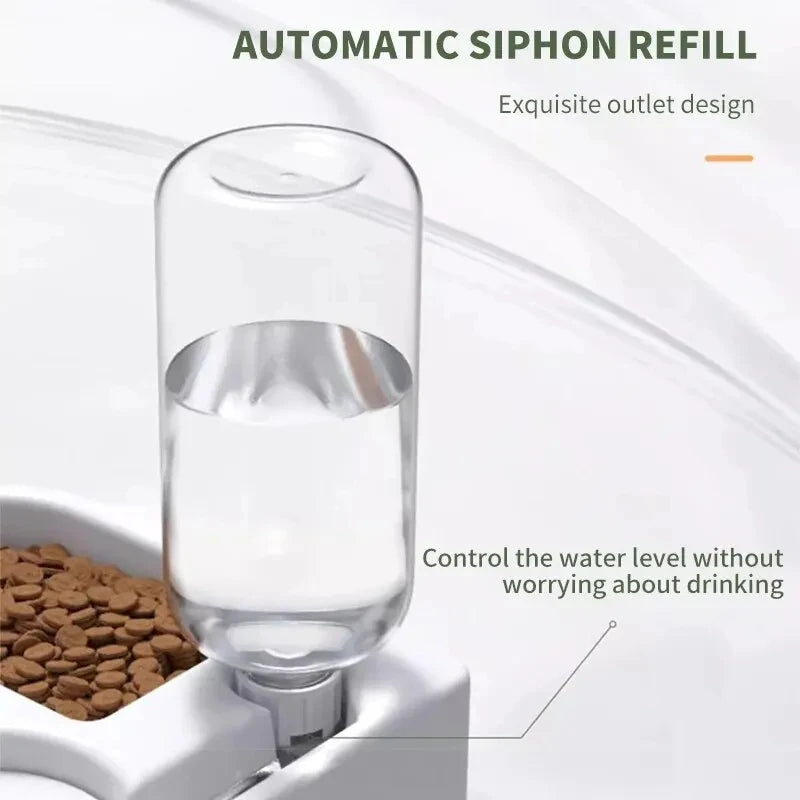 🐾 Automatic Pet Feeding & Drinking Bowl Automatic Dual-use Multi-functional Moisture-proof Cat Dog Bowl